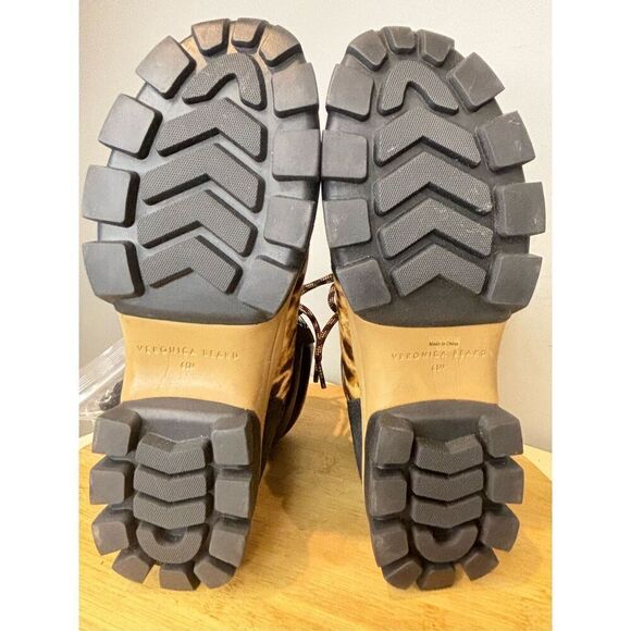 NWT Veronica Beard Women's Galina Shearling Lined Winter Boots Size 6.5 - Picture 9 of 13